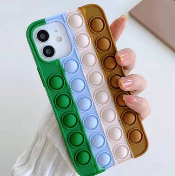 Nikkiwallflower Accessories - Popper Stress Relief Phone Case I phone 12 pro